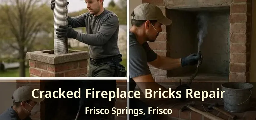 Cracked Fireplace Bricks Repair Frisco Springs, Frisco - TX