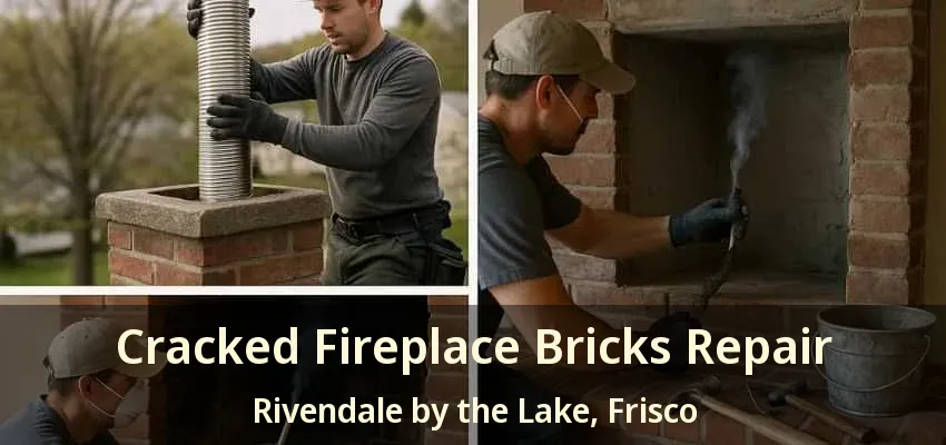 Cracked Fireplace Bricks Repair Rivendale by the Lake, Frisco - TX