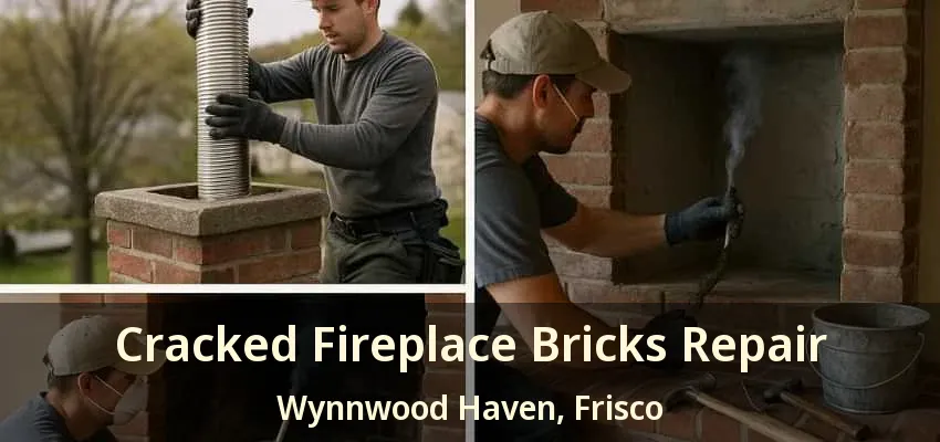 Cracked Fireplace Bricks Repair Wynnwood Haven, Frisco - TX