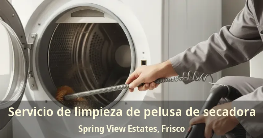 Servicio de limpieza de pelusa de secadora Spring View Estates, Frisco - TX Servicio de limpieza de pelusa de secadora Spring View Estates, Frisco - TX