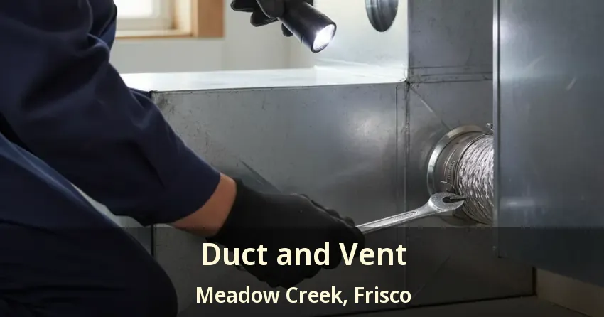 Duct and Vent Meadow Creek, Frisco - TX