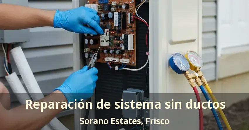 Reparación de sistema sin ductos Sorano Estates, Frisco - TX Reparación de sistema sin ductos Sorano Estates, Frisco - TX
