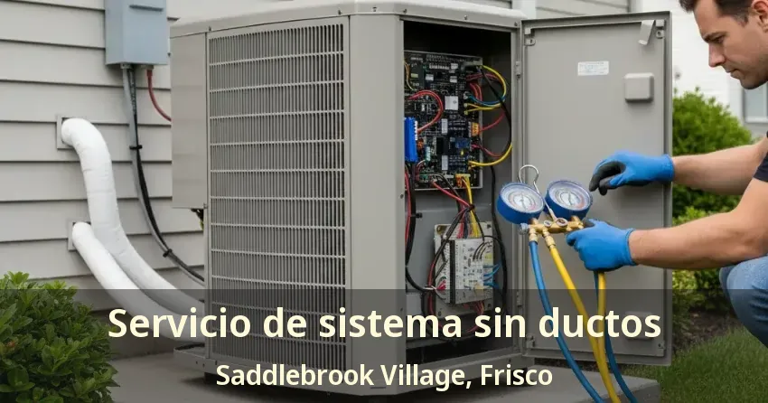 Servicio de sistema sin ductos Saddlebrook Village, Frisco - TX
