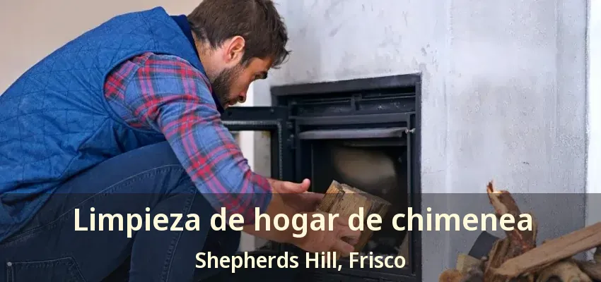 Limpieza de hogar de chimenea Shepherds Hill, Frisco - TX