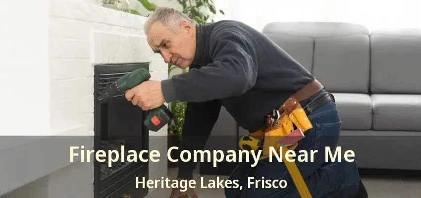 Fireplace Company Near Me Heritage Lakes, Frisco - TX