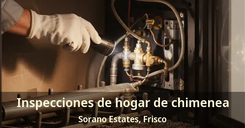 Inspecciones de hogar de chimenea Sorano Estates, Frisco - TX