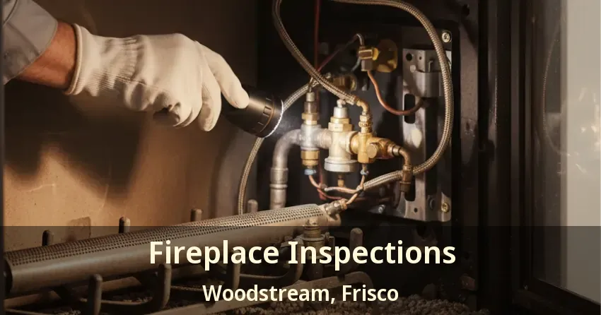 Fireplace Inspections Woodstream, Frisco - TX