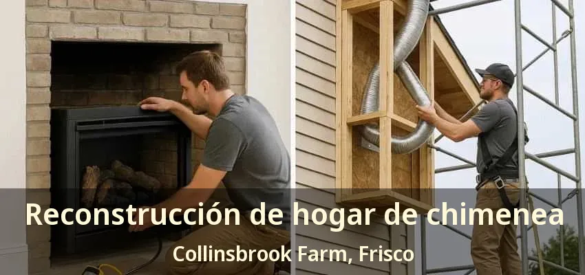 Reconstrucción de hogar de chimenea Collinsbrook Farm, Frisco - TX