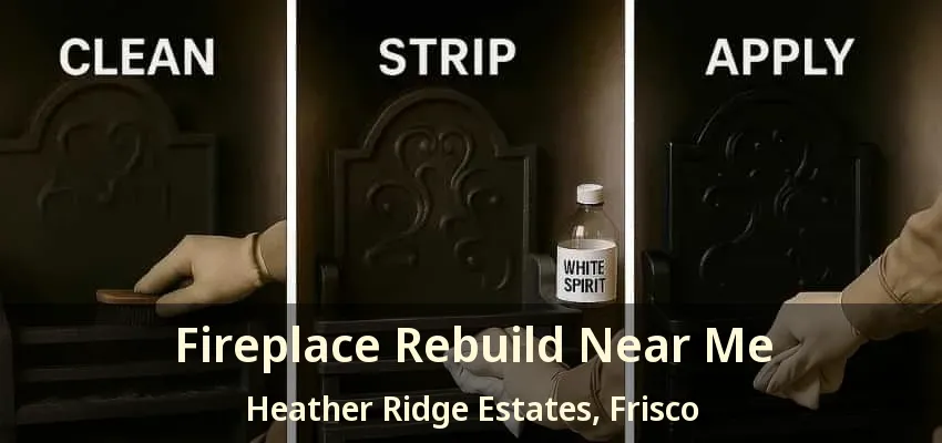 Fireplace Rebuild Near Me Heather Ridge Estates, Frisco - TX