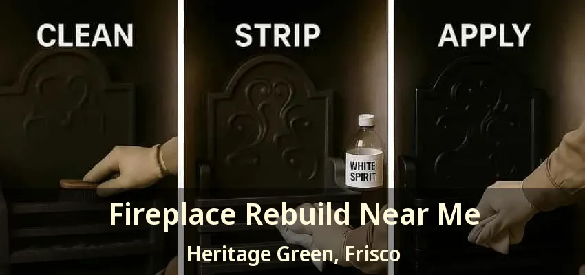 Fireplace Rebuild Near Me Heritage Green, Frisco - TX