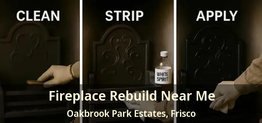 Fireplace Rebuild Near Me Oakbrook Park Estates, Frisco - TX