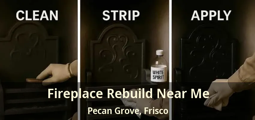 Fireplace Rebuild Near Me Pecan Grove, Frisco - TX