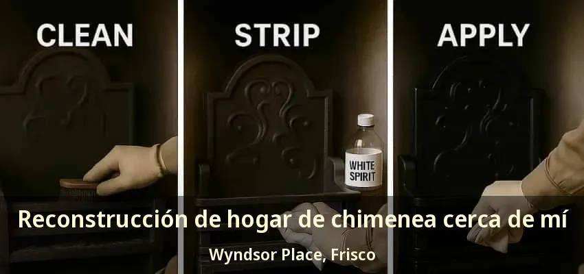 Reconstrucción de hogar de chimenea cerca de mí Wyndsor Place, Frisco - TX