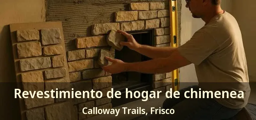 Revestimiento de hogar de chimenea Calloway Trails, Frisco - TX