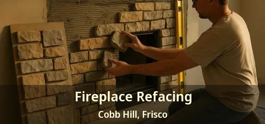 Fireplace Refacing Cobb Hill, Frisco - TX