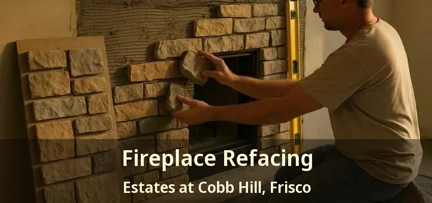 Fireplace Refacing Estates at Cobb Hill, Frisco - TX