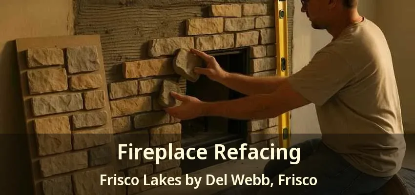 Fireplace Refacing Frisco Lakes by Del Webb, Frisco - TX