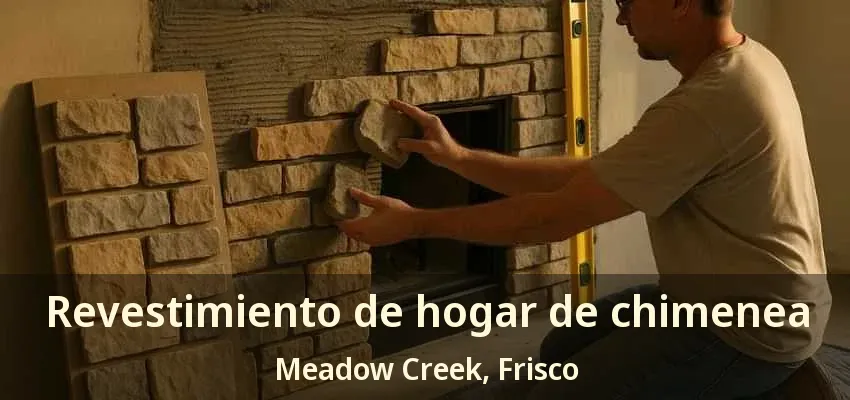 Revestimiento de hogar de chimenea Meadow Creek, Frisco - TX