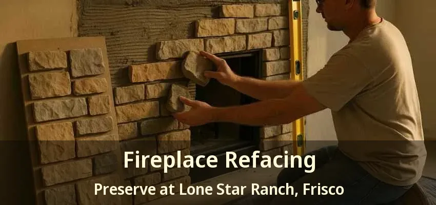 Fireplace Refacing Preserve at Lone Star Ranch, Frisco - TX