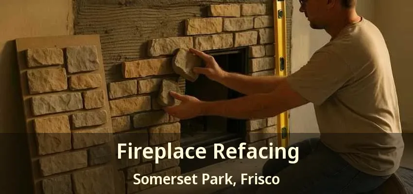 Fireplace Refacing Somerset Park, Frisco - TX