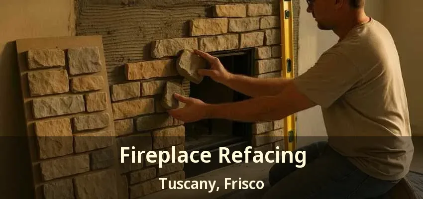 Fireplace Refacing Tuscany, Frisco - TX