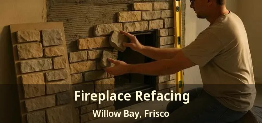 Fireplace Refacing Willow Bay, Frisco - TX