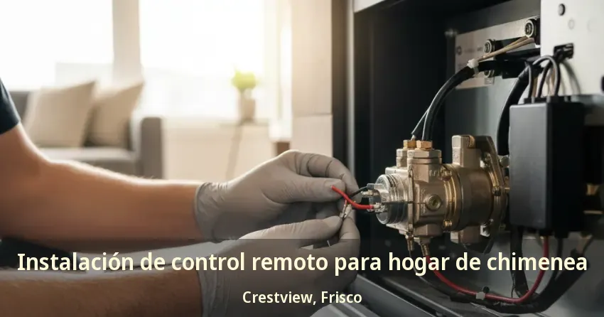 Instalación de control remoto para hogar de chimenea Crestview, Frisco - TX