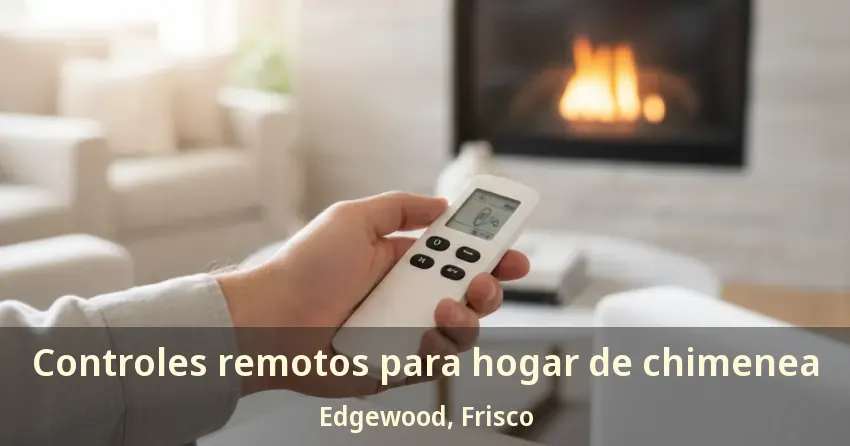 Controles remotos para hogar de chimenea Edgewood, Frisco - TX
