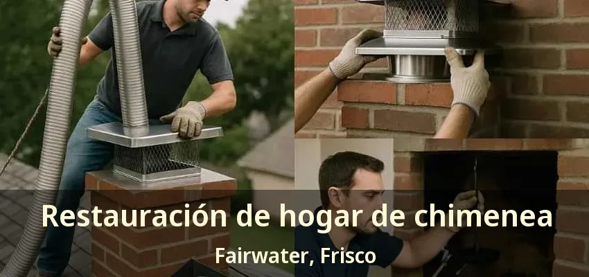 Restauración de hogar de chimenea Fairwater, Frisco - TX