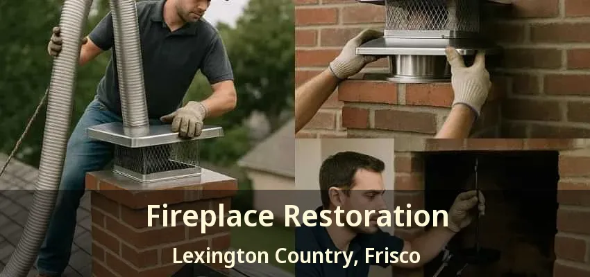 Fireplace Restoration Lexington Country, Frisco - TX
