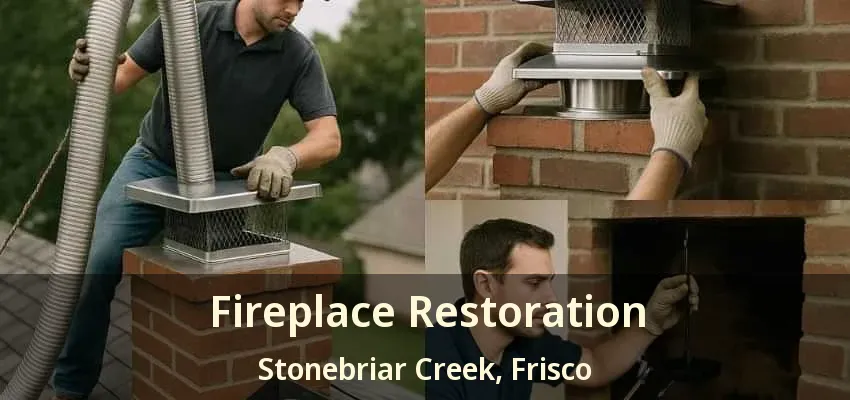 Fireplace Restoration Stonebriar Creek, Frisco - TX