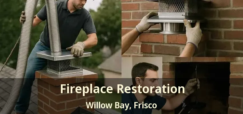 Fireplace Restoration Willow Bay, Frisco - TX