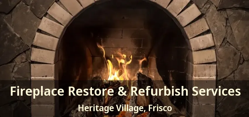 Fireplace Restore & Refurbish Services Heritage Village, Frisco - TX