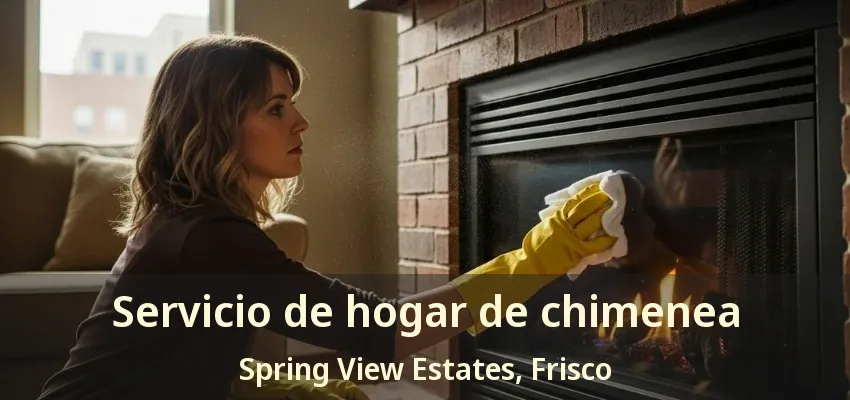 Servicio de hogar de chimenea Spring View Estates, Frisco - TX