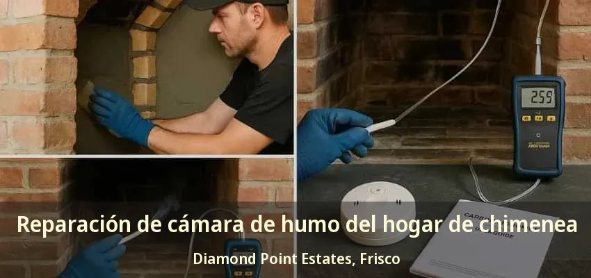 Reparación de cámara de humo del hogar de chimenea Diamond Point Estates, Frisco - TX