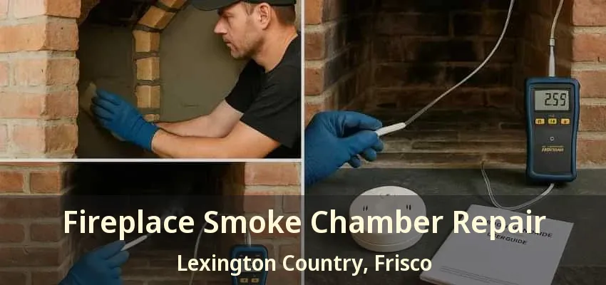 Fireplace Smoke Chamber Repair Lexington Country, Frisco - TX