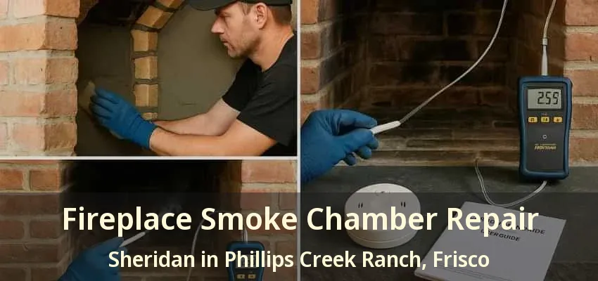 Fireplace Smoke Chamber Repair Sheridan in Phillips Creek Ranch, Frisco - TX