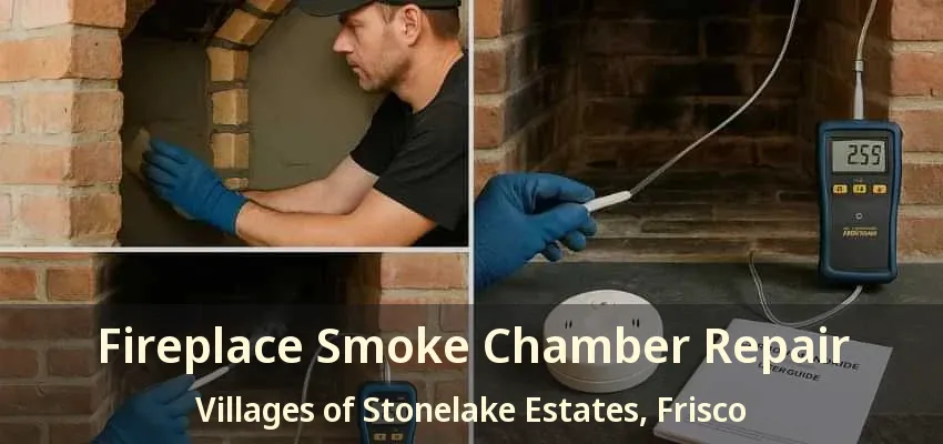 Fireplace Smoke Chamber Repair Villages of Stonelake Estates, Frisco - TX