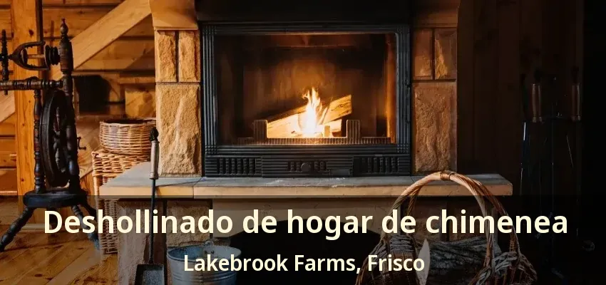Deshollinado de hogar de chimenea Lakebrook Farms, Frisco - TX