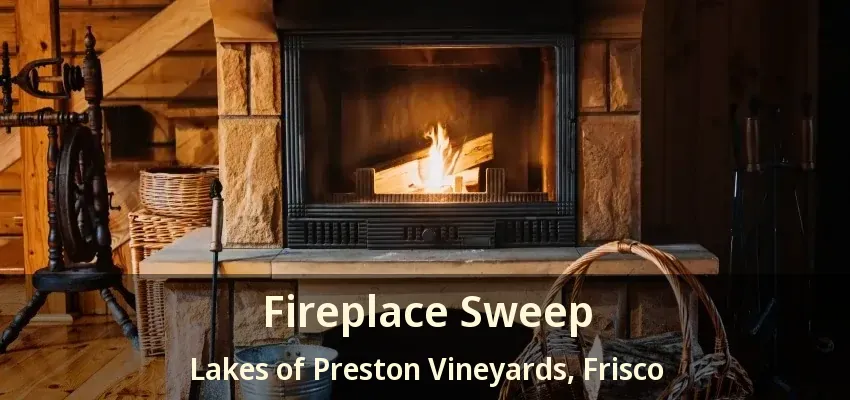 Fireplace Sweep Lakes of Preston Vineyards, Frisco - TX