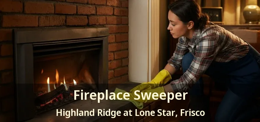 Fireplace Sweeper Highland Ridge at Lone Star, Frisco - TX