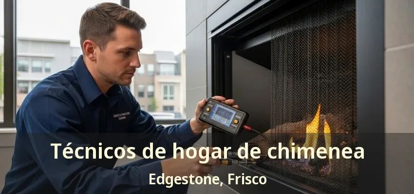 Técnicos de hogar de chimenea Edgestone, Frisco - TX