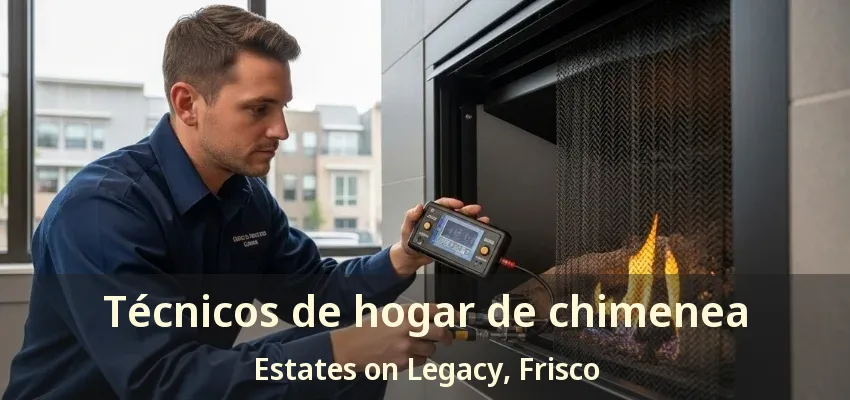 Técnicos de hogar de chimenea Estates on Legacy, Frisco - TX