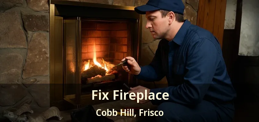 Fix Fireplace Cobb Hill, Frisco - TX