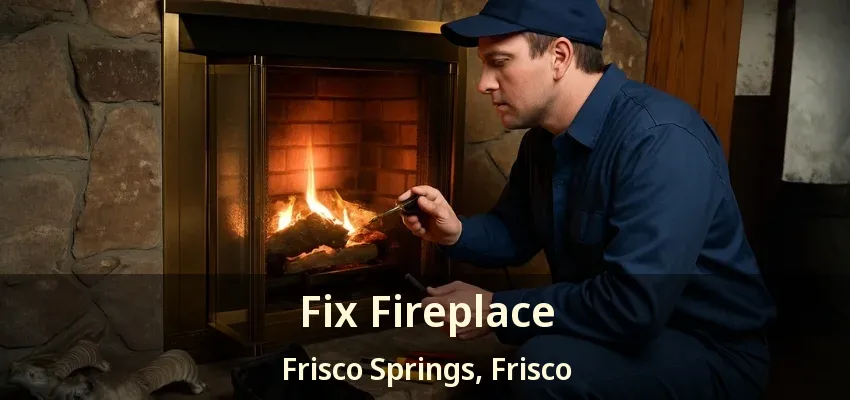 Fix Fireplace Frisco Springs, Frisco - TX