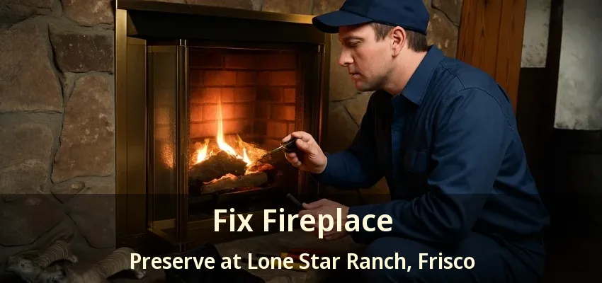 Fix Fireplace Preserve at Lone Star Ranch, Frisco - TX
