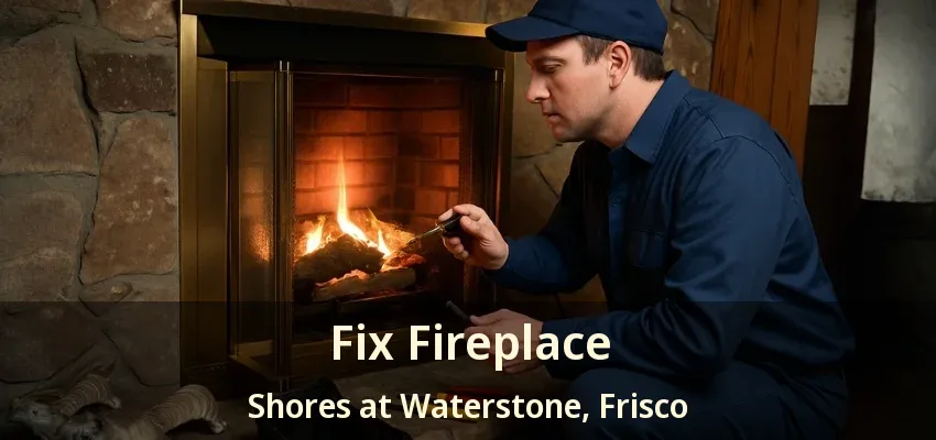 Fix Fireplace Shores at Waterstone, Frisco - TX