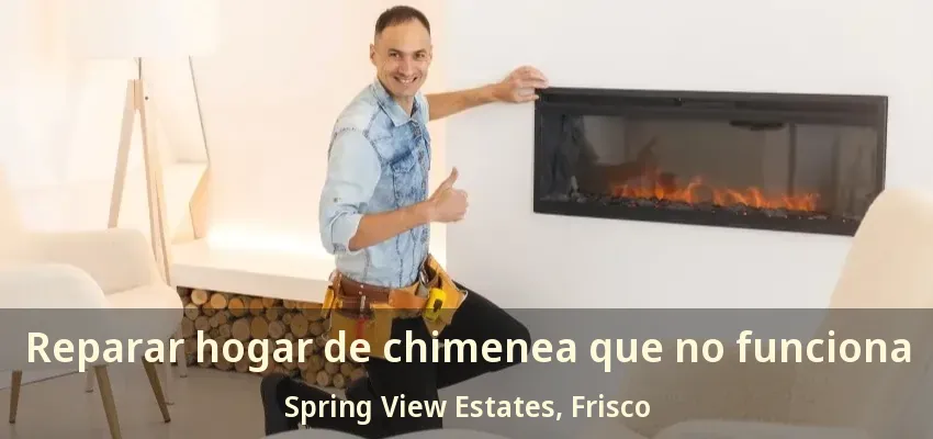 Reparar hogar de chimenea que no funciona Spring View Estates, Frisco - TX