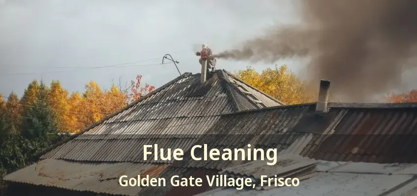 Flue Cleaning Golden Gate Village, Frisco - TX
