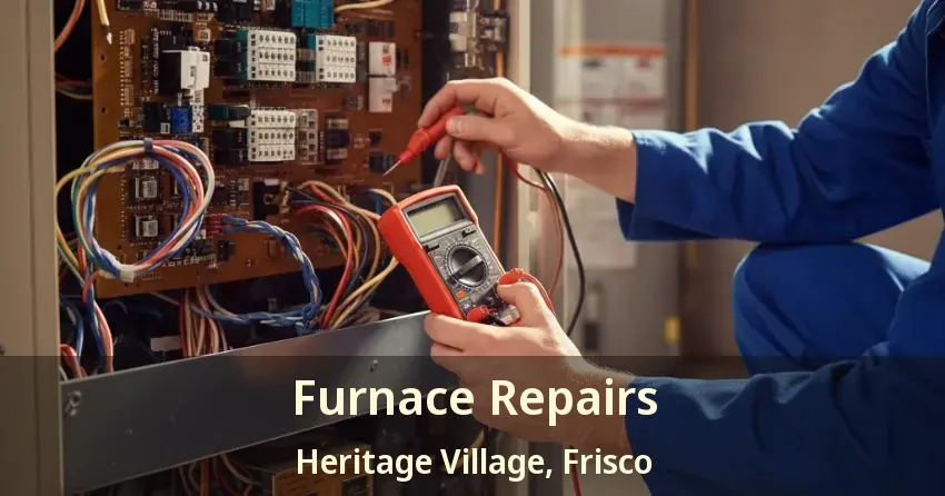 Furnace Repairs Heritage Village, Frisco - TX